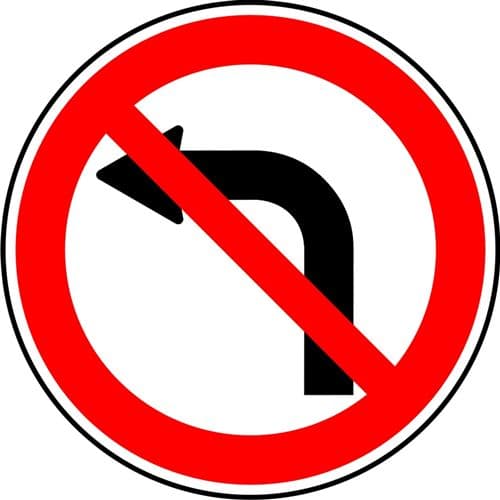 Ndalim kthimi në të majtë